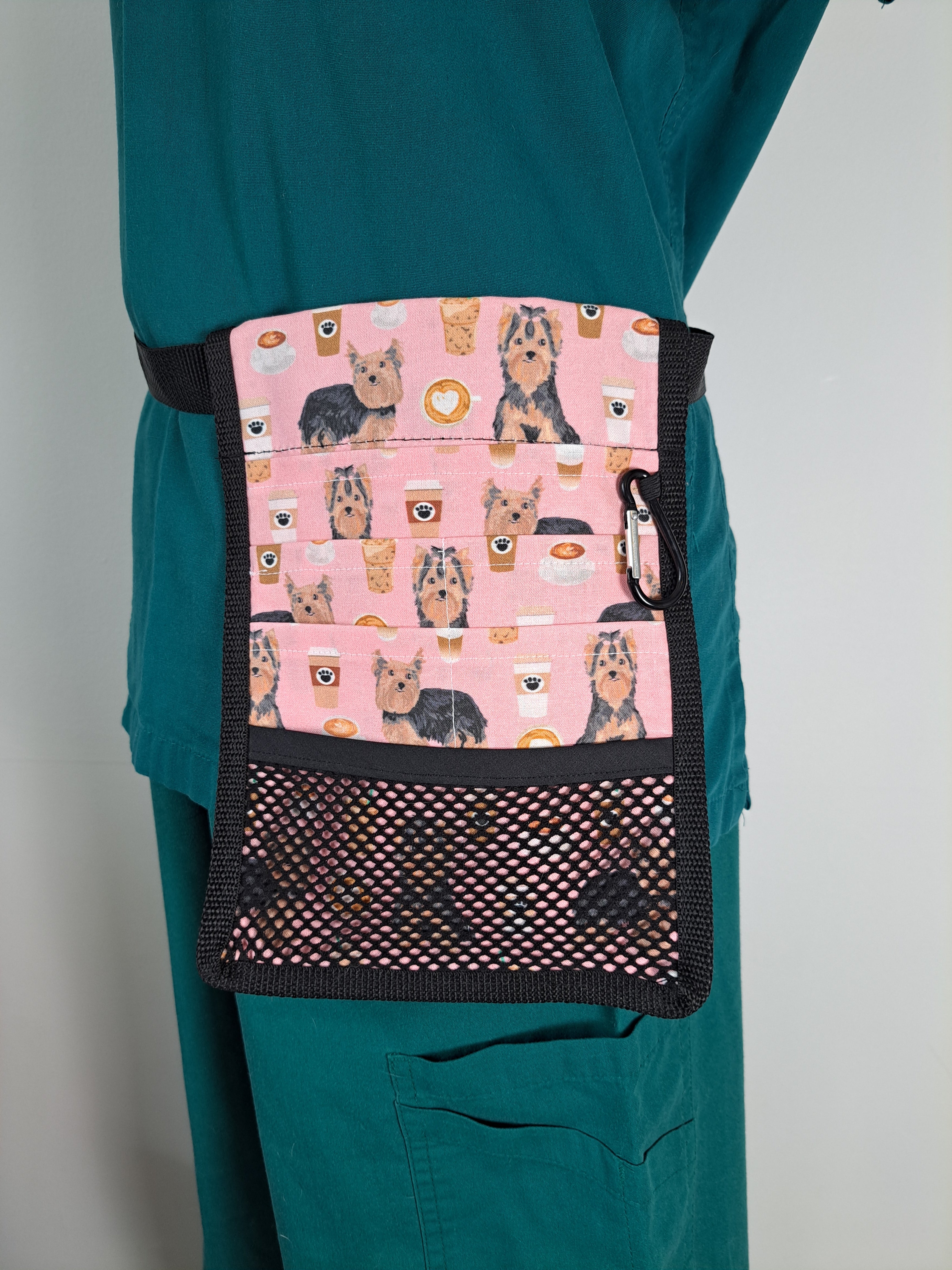 Yorkshire Terriers and Coffee Nurse Pocket Organiser