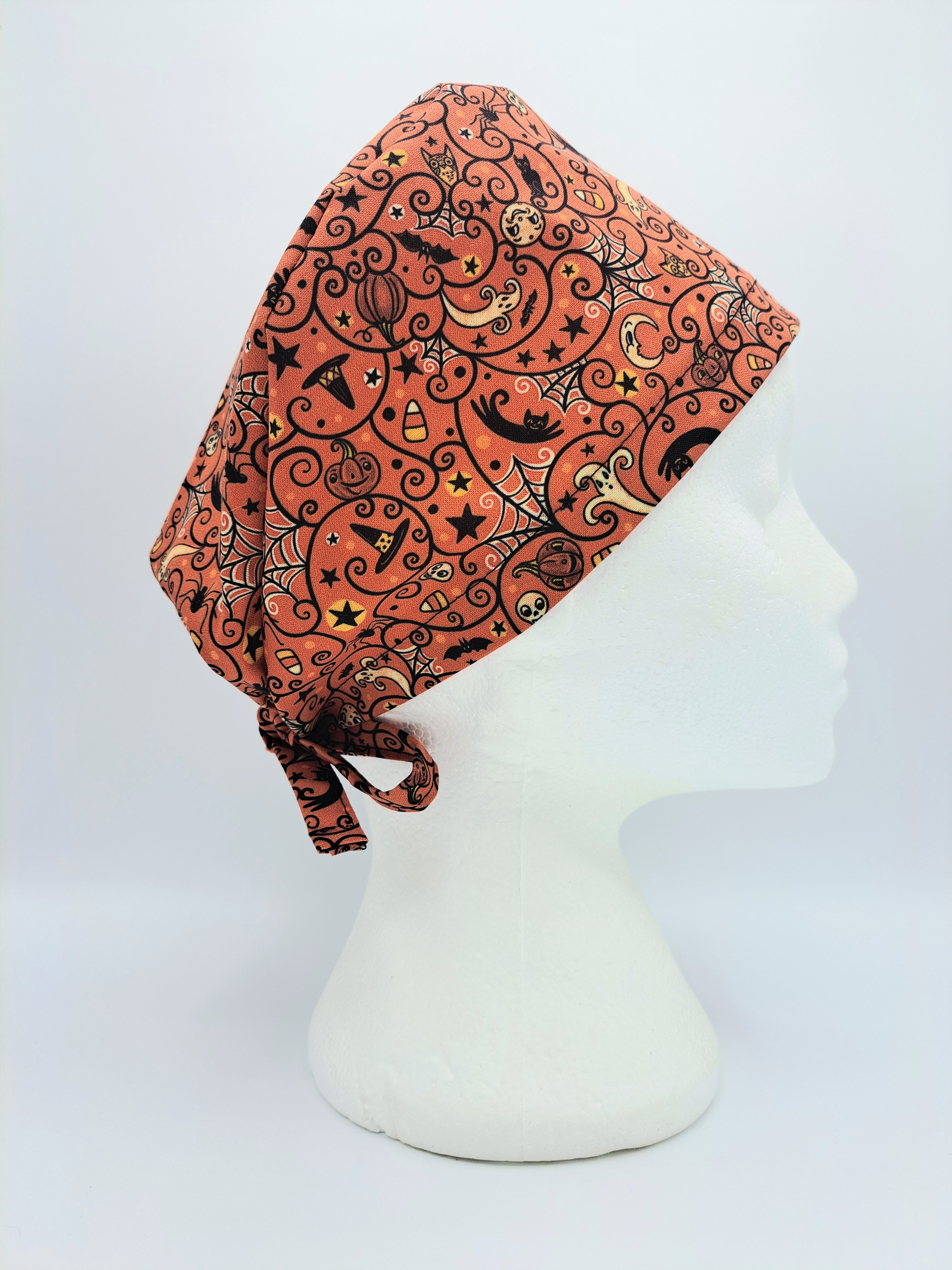 Halloween Scrub Hat Cap