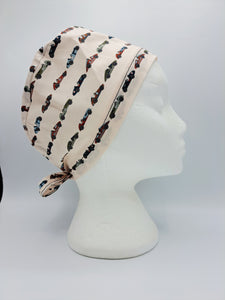 Vintage Racecars Scrub Hat Cap