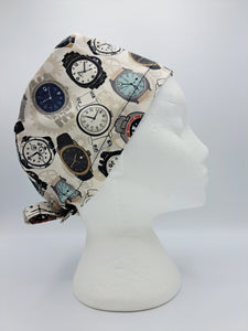 Watches Scrub Hat Cap