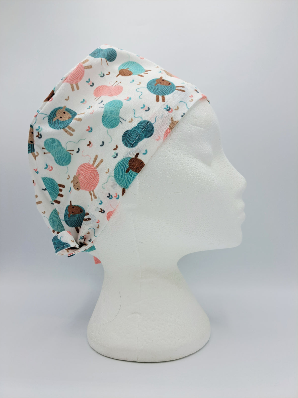 Woollen Sheep Scrub Hat Cap