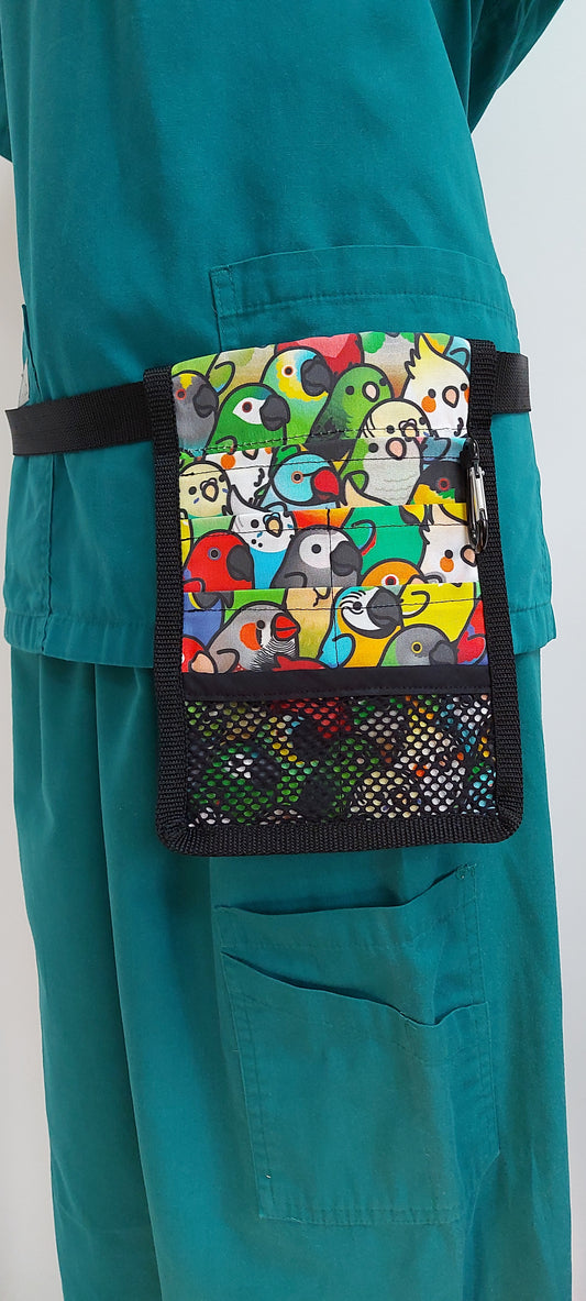 Beautiful Birds Nurse Pocket Organiser