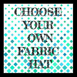 Choose your own fabric scrub hat