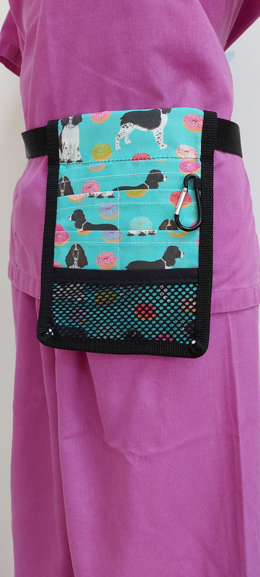 Springers and Donuts Nurse Pocket Organiser