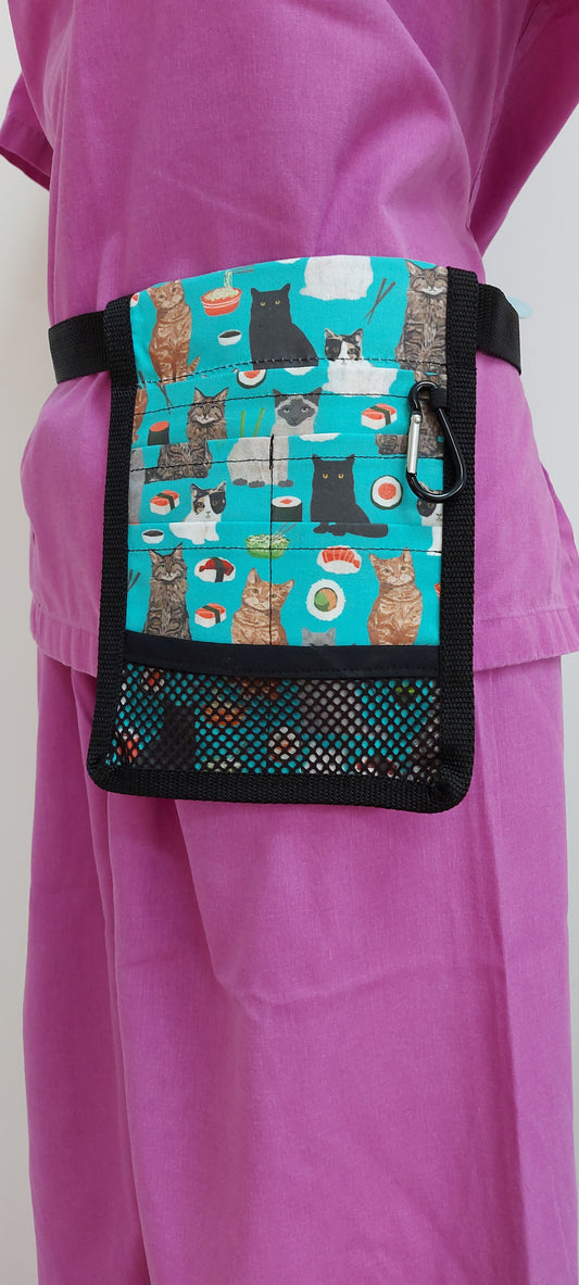 Cats and Sushi Nurse Pocket Organiser