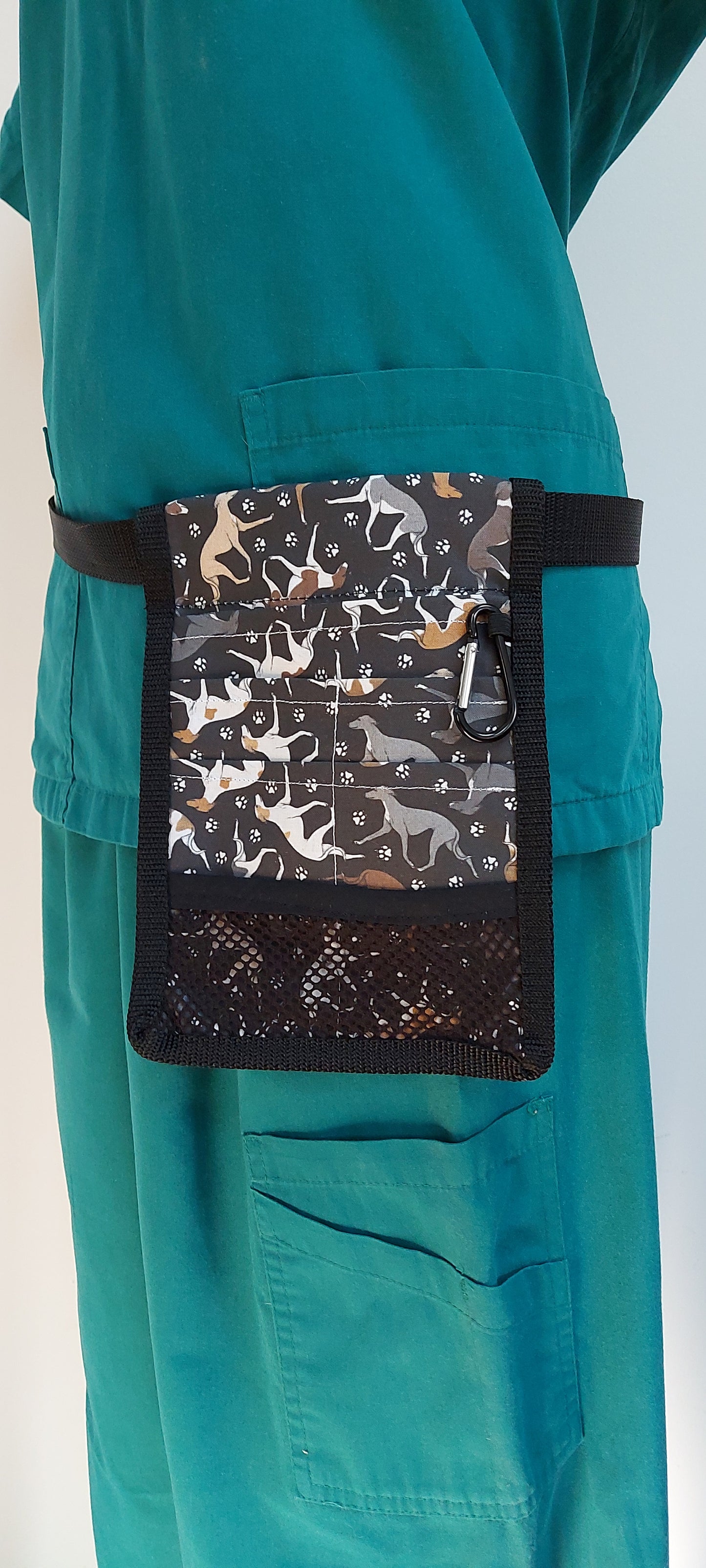 Trotting Whippets Nurse Pocket Organiser