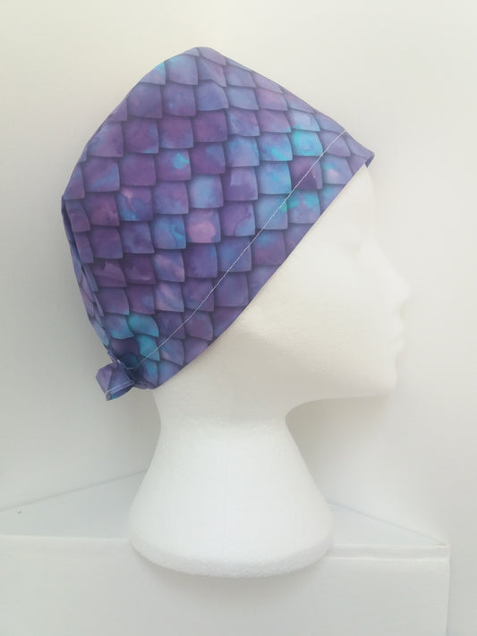 Dragon Scales Scrub Hat Cap