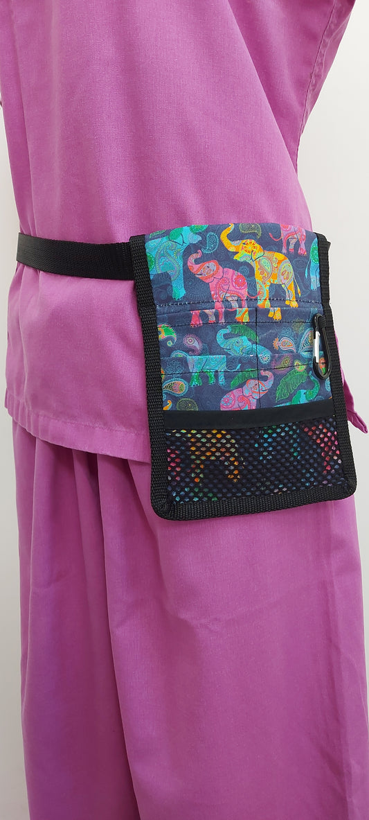 Elephants Nurse Pocket Organiser