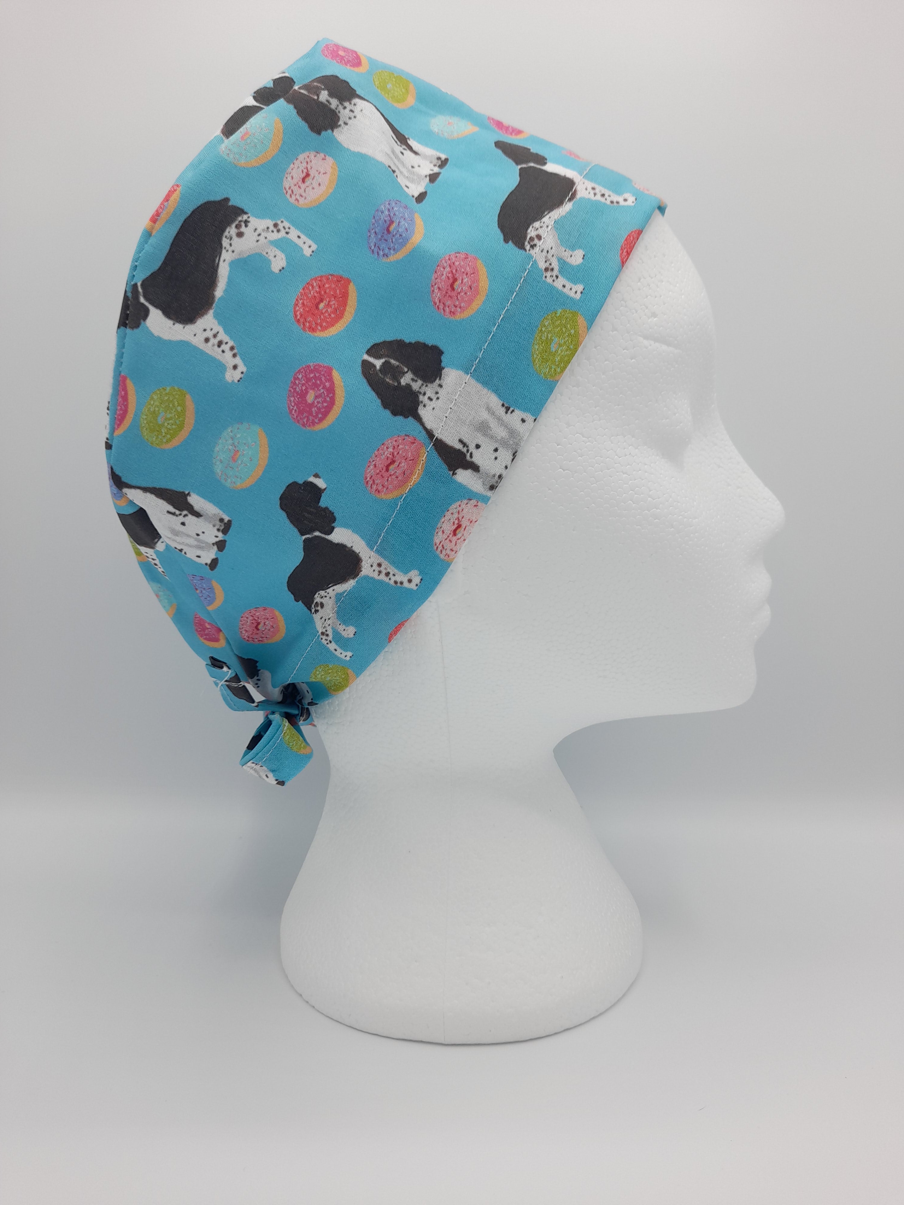 Springers And Donuts Scrub Hat