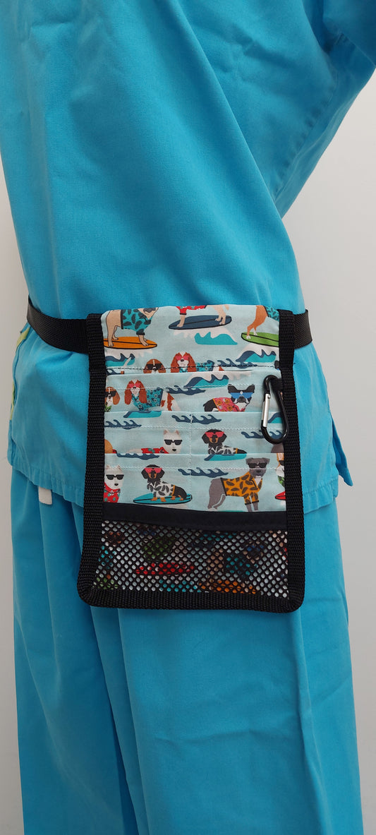 Surfing Dogs Nurse Pocket Organiser