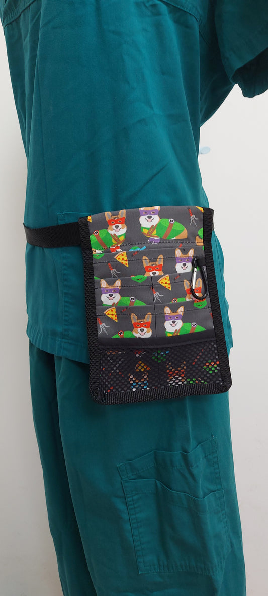 Ninja Corgi Nurse Pocket Organiser